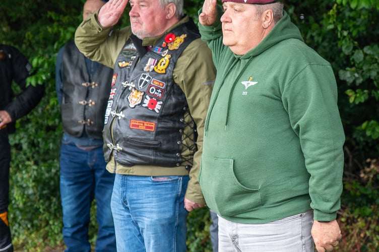 The  Herefordshire South Atlantic Medal Association Ride of Respect