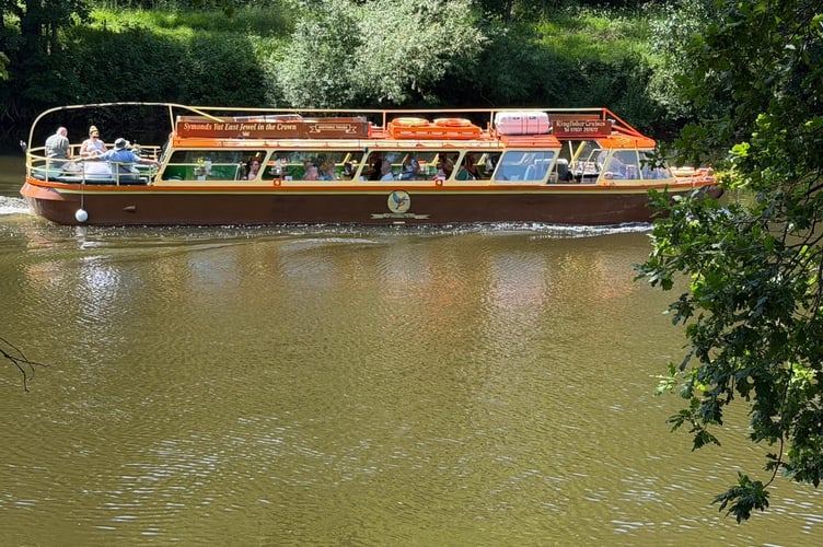 Boat ride River Wye, Symonds Yat
