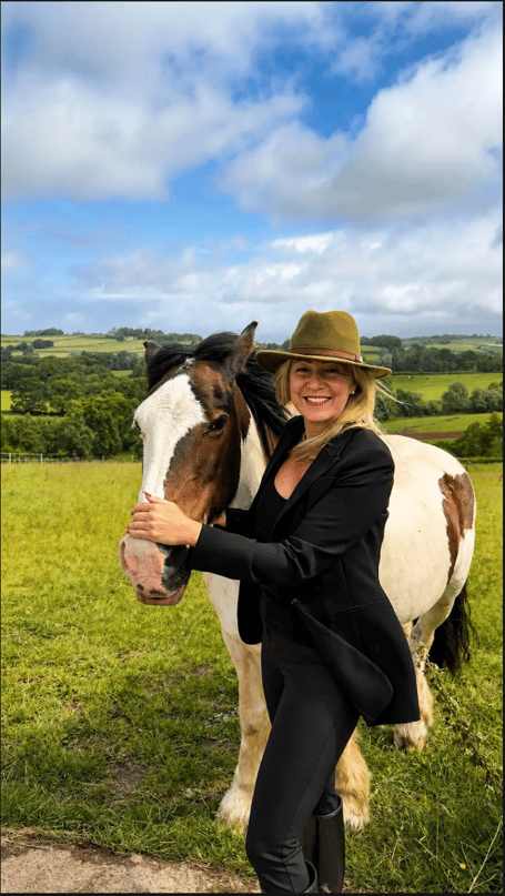 Laura Anne Jones with horse 