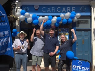 Car shop reopens after 8 months