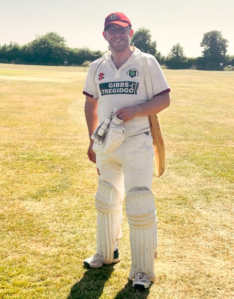 Graham Emerson scored 80 for Penallt & Redbrook
