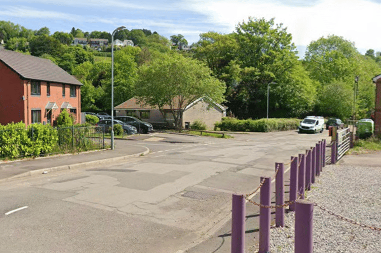 The incident happened in Mill Road, Pontnewynydd