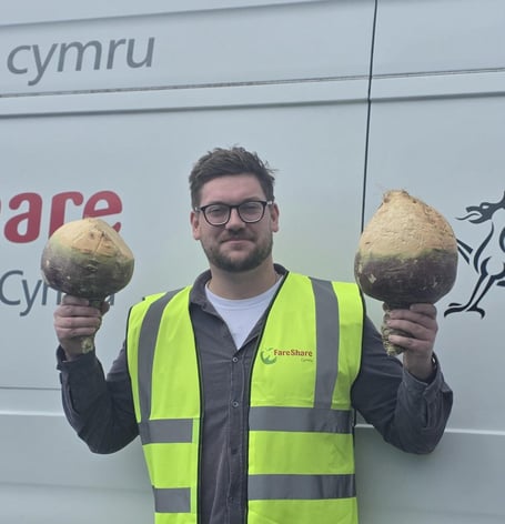 FareShare Cymru Culinary Lead Liam.