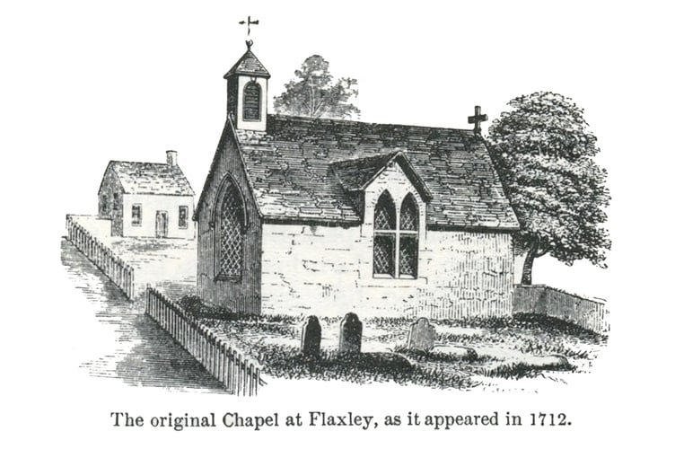 Flaxley Abbey 1712