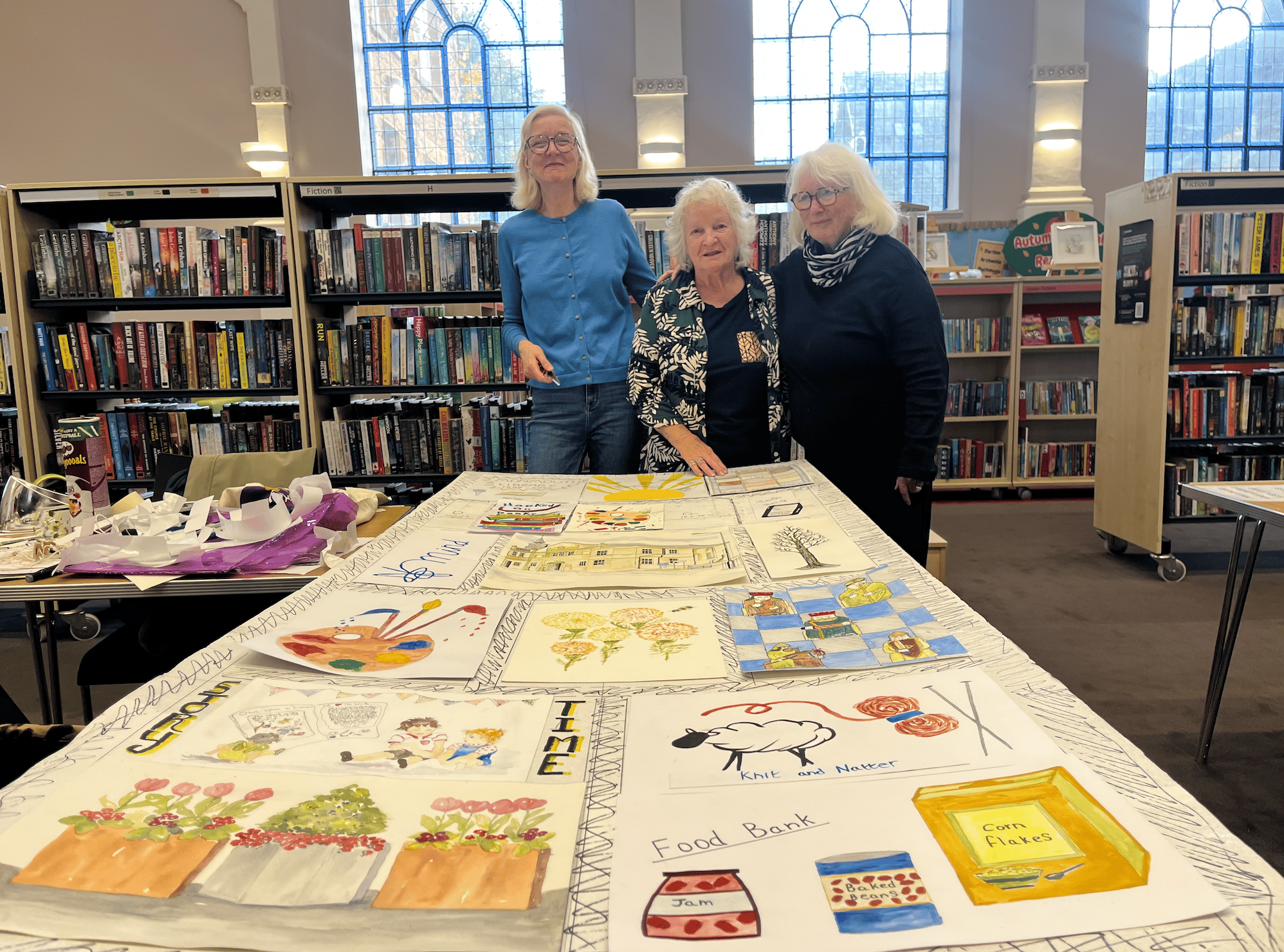 Art project launches at Monmouth library | monmouthshirebeacon.co.uk