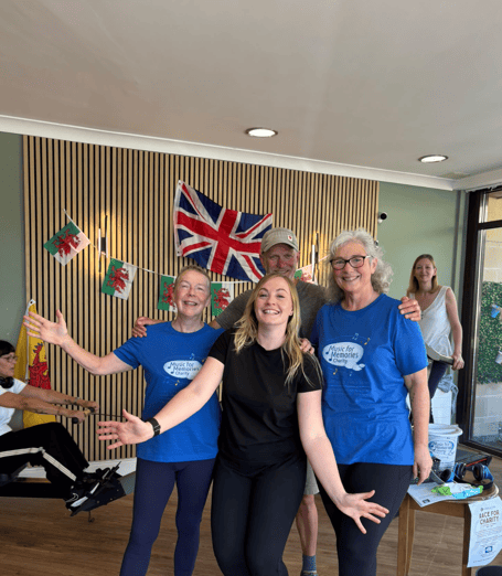 Gibraltar team raises £200 for Music for Memories charity. 