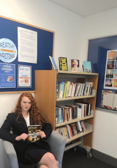 Jess, who's short story has been selected for publication.
