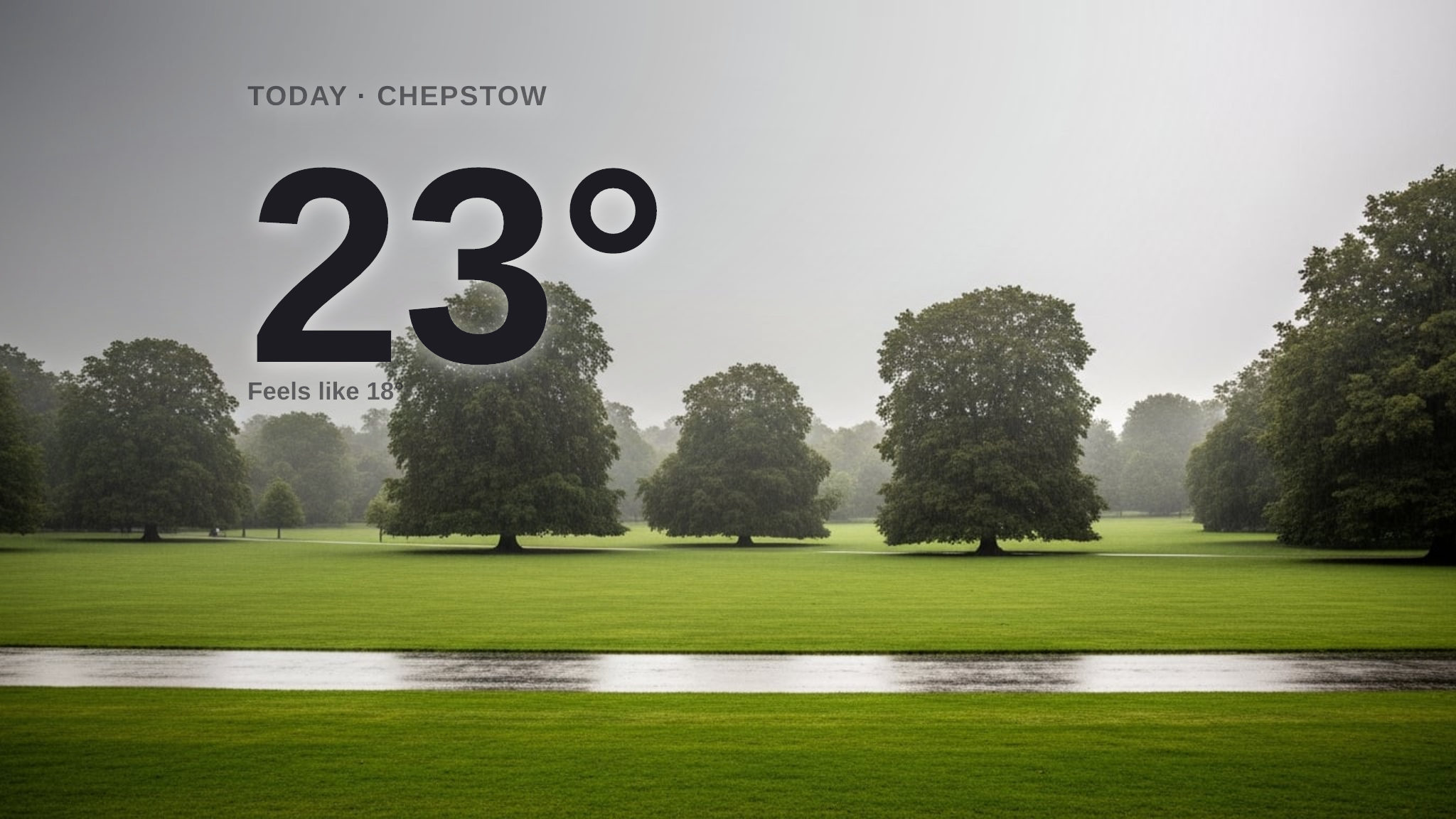 Rain expected in Chepstow today - here's your Wednesday forecast