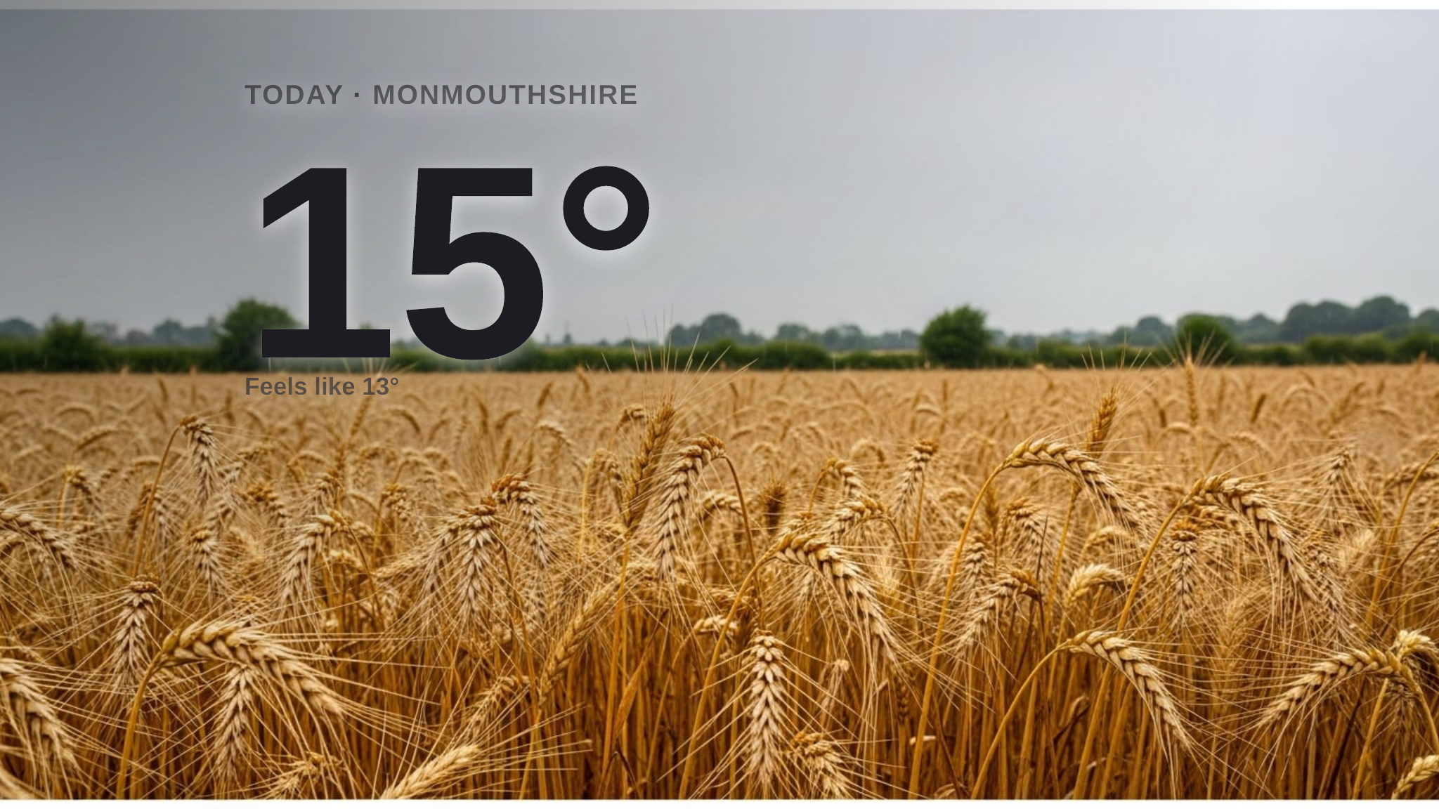 Monmouthshire weather forecast: Wednesday 28 October 2026